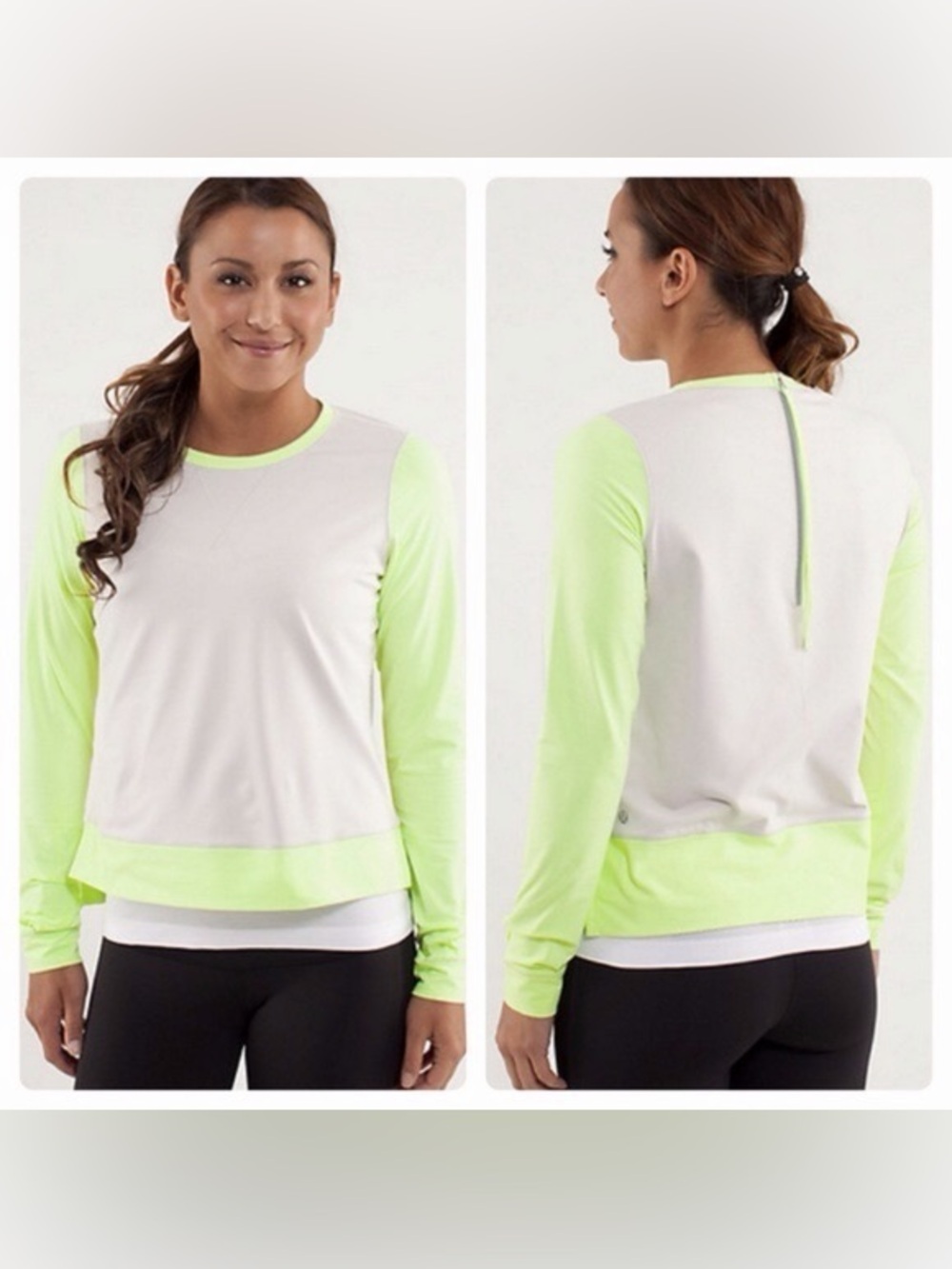Lululemon run warm up crew size 6
